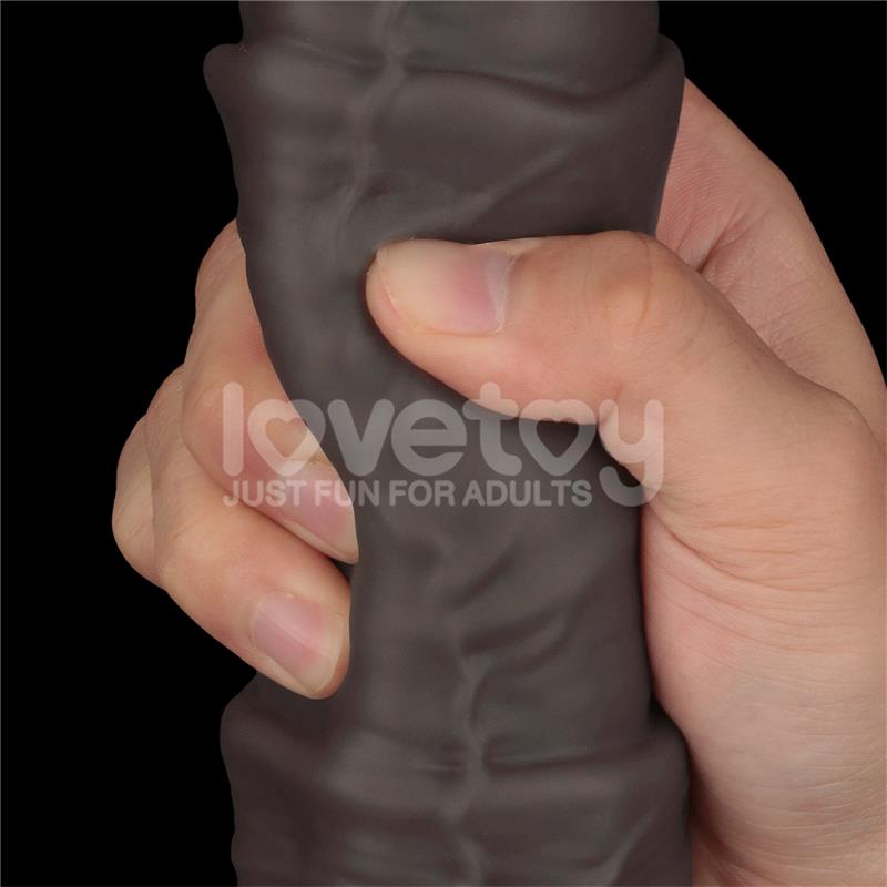 Dildo Dual Layered Articulable Xxl 16