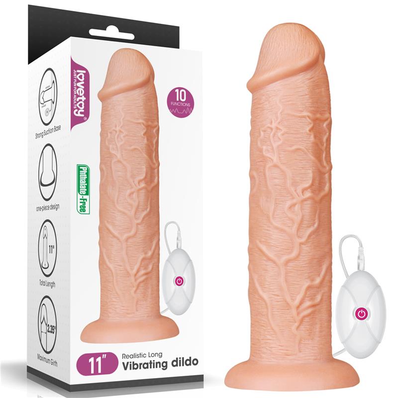 Dildo King 11 Con Vibración Natural