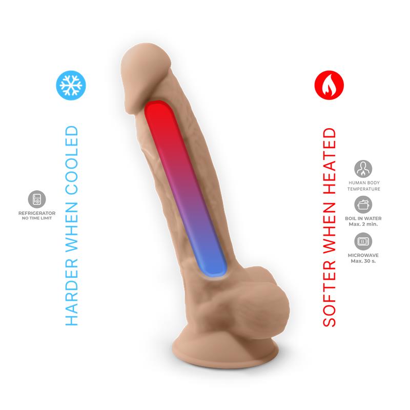 Silexd - Modelo 1 Pene Realistico Vibrador Silicona Premium Silexpan Control Remoto 20 Cm