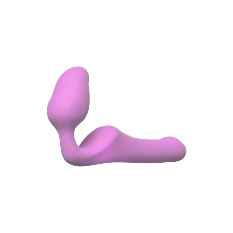 Queens S Dildo Strap-On Sin Tirantes Talla S Silicona Rosa