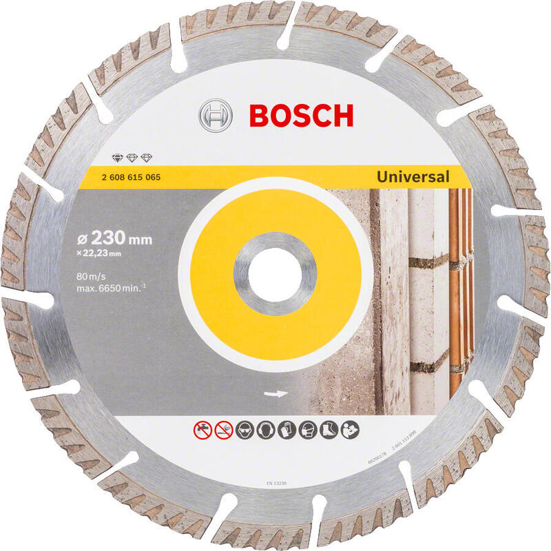 Disco De Corte Diamantado Bosch Standard Para Universal, Ø 350mm (Diámetro 20 Mm)