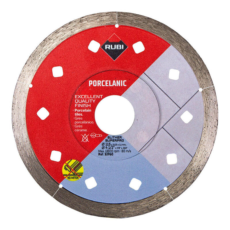 Disco Diamantado Ø115 X 1,1 X 22,23 Mm Slither Superpro
