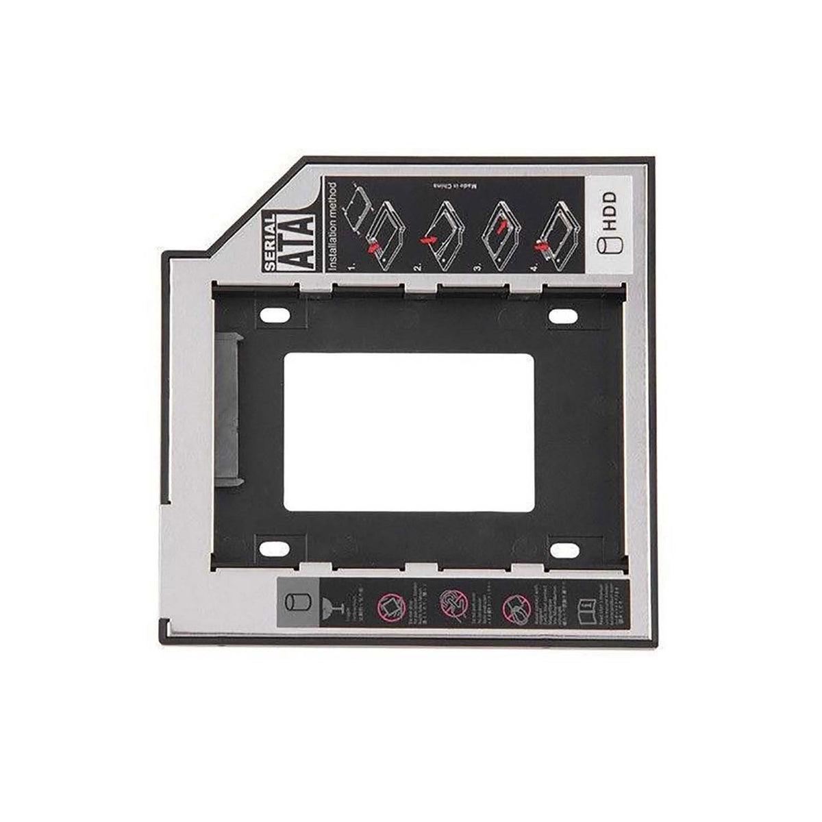 Soporte Carcasa Caddy Cd Dvd Para Disco Duro 2.5 2Nd Sata 12.7Mm Universal