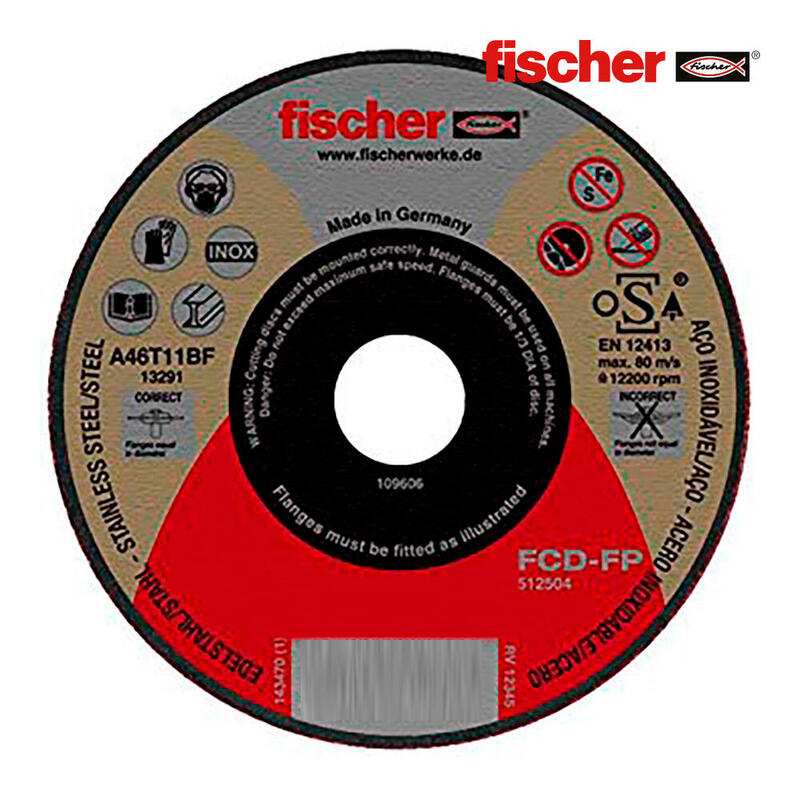 Disco Fcd-Fp 125x1x22,23 Plus 531711 Fischer