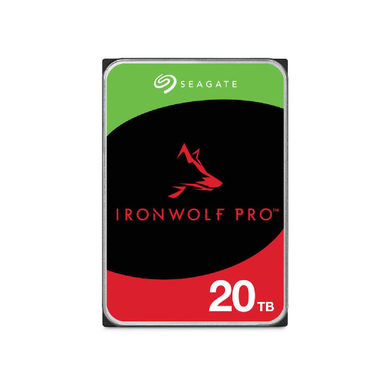 Disco Seagate Ironwolf Pro 3,5'' 20tb Sata 6gb/S 7200rpm 256mb Cmr