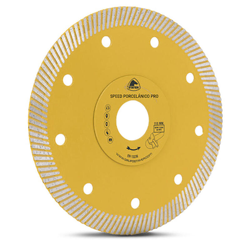 Disco Spedd Porcelanico Pro H10 Mm, Ø125 X 22,2 Mm