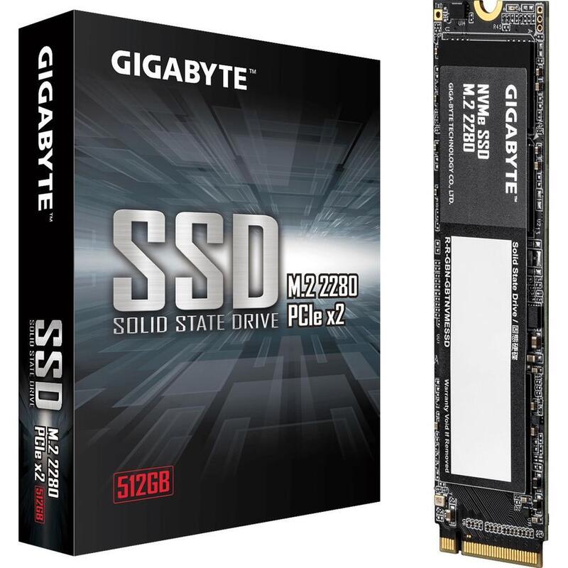 Disco Ssd 512gb Gigabyte M.2 2280 Nvme Pciex Gen3 G3nvme512g