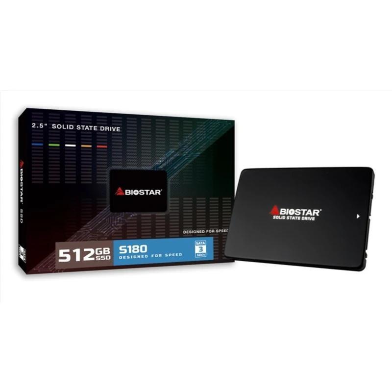 Disco Ssd Biostar S180 512gb 2.5" Sata3 6gb/S 512mbs Sy085s2ec5