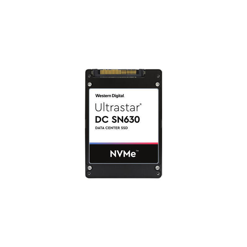 Disco Ssd Western Digital Ultrastar Sn630 3840gb 6.4cm 2.5" 7.0mm Pcie Tlc Wus3ba138c7p3e3