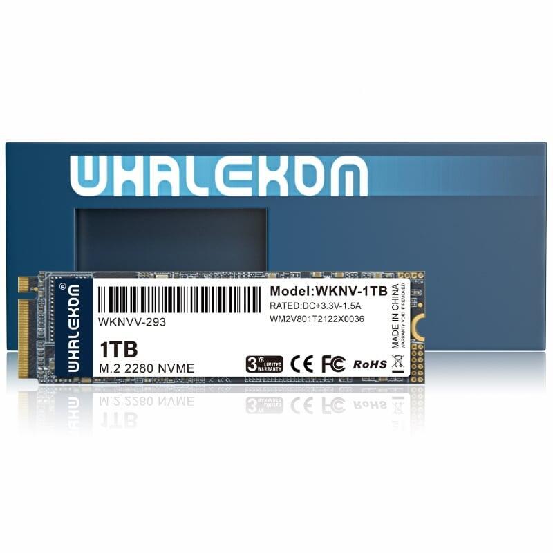 Disco Ssd Whalekom Wknv 1tb M.2 2280 Pcie Gen3 Full Capacity