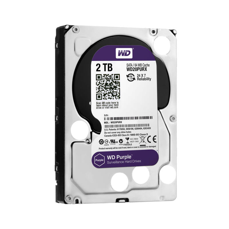 Disco Western Digital Purple 3.5 2000 Gb Serial Ata Iii