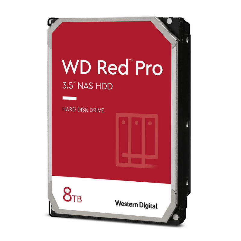 Disco Western Digital Wd Red Pro Nas 8tb 3.5' Sata Iii 256mb