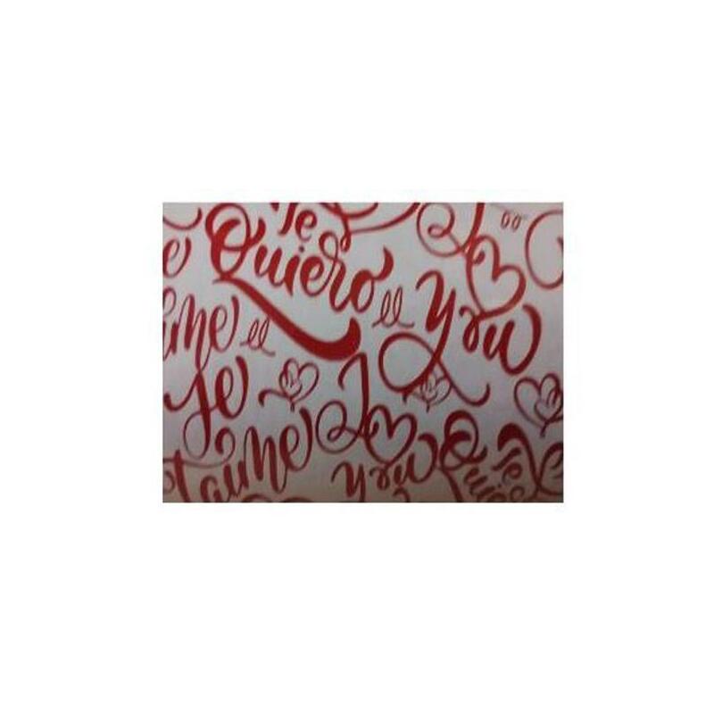 Dm Bobina De Papel De Regalo 31cmx70m S/100 Diseño 31-01 Estampado Multicolor