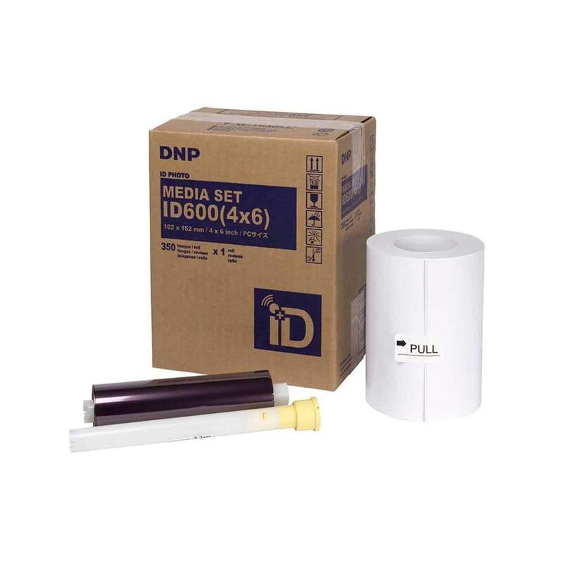 Dnp Id 600 Media Kit 10x15 Cm 350 Sheets