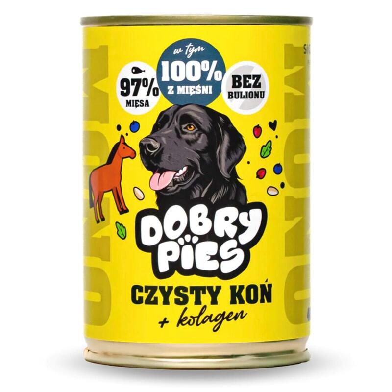 Dobry Pies Monobialkowa Czysty Kon+Kolagen 400g