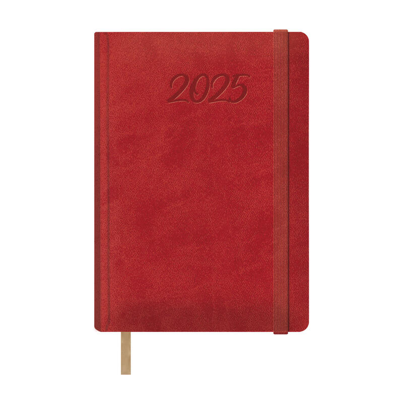 Dohe Agenda Anual Samba 15x21cm Dp Cierre C/Goma Rojo 2026
