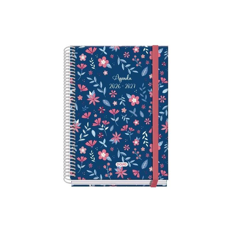 Dohe Agenda Escolar Prime A5 Espiral Sv Cartón Forrado Mod. Lovely 2026-2027