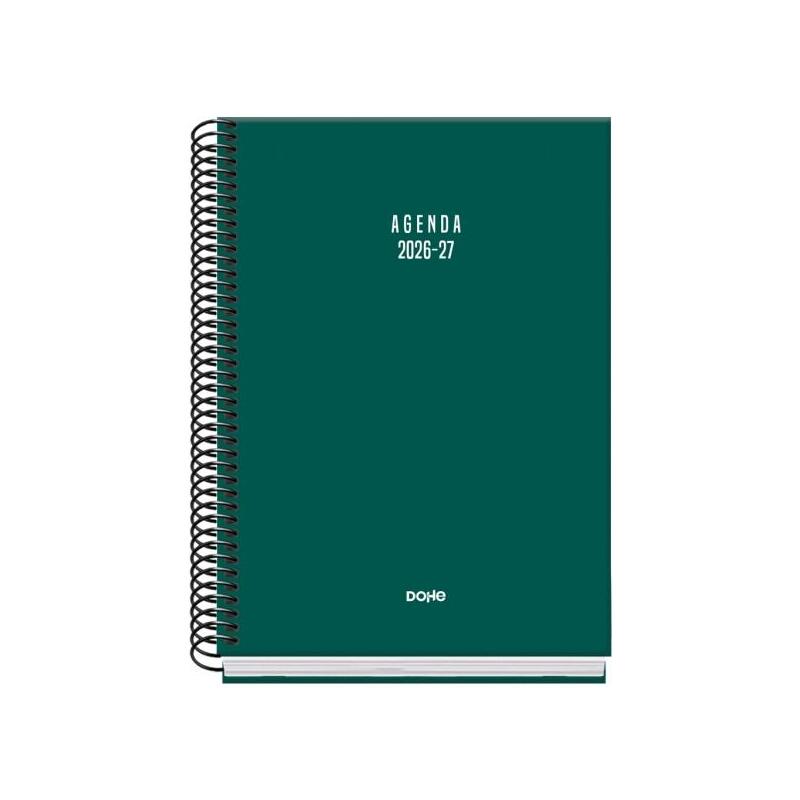 Dohe Basic Colour Vibes Agenda Escolar 26/27 - Formato A5 - Semana Vista - Papel Offset Ahuesado 70g - Cubierta De