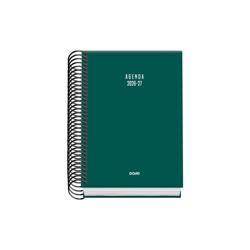 Dohe Basic Colour Vibes Agenda Escolar 26/27 - Formato A6 - Dia Pagina - Papel Offset Ahuesado 70g - Cubierta De Carton