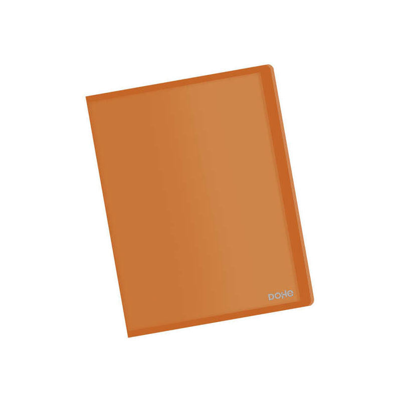 Dohe Carpetas Con Fundas Din A4 - Tapa Flexible De Polipropileno - Fundas Transparentes Soldadas Al Lomo