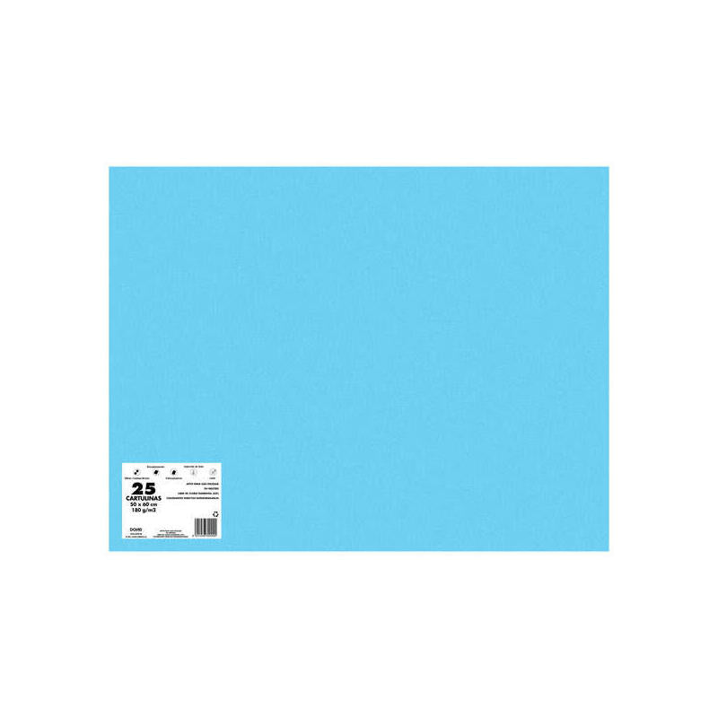 Dohe Cartulinas De Colores De 180 G/M2 - 50x65cm - Ph Neutro - Libres De Cloro Elemental - Colorantes Biodegradables