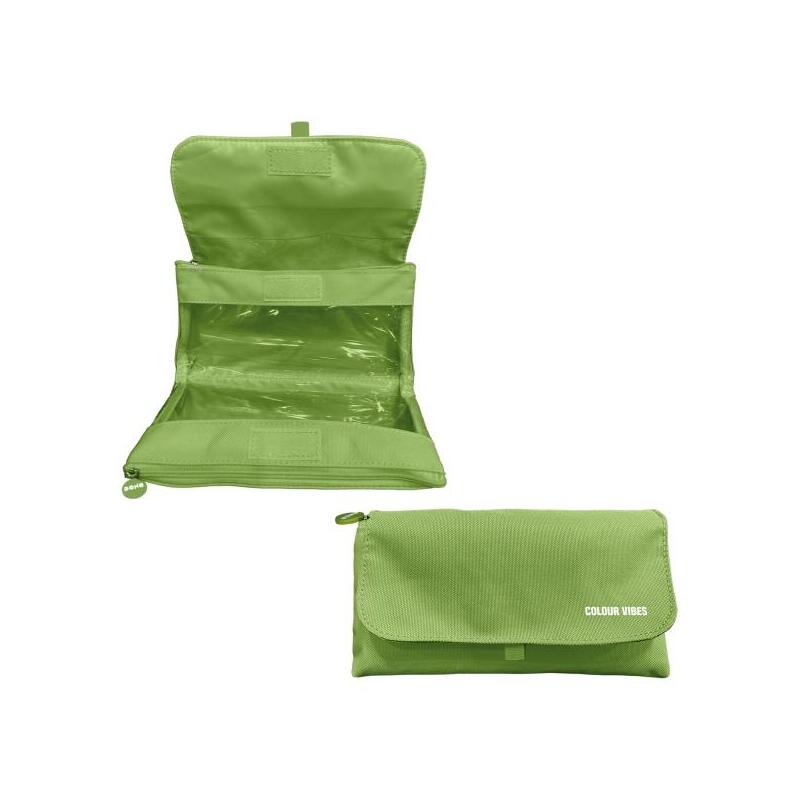 Dohe Colour Vibes Portatodo Doble - Solapa Con Bolsillo Interior - Cremallera - Ventanas Transparentes - Poliester -