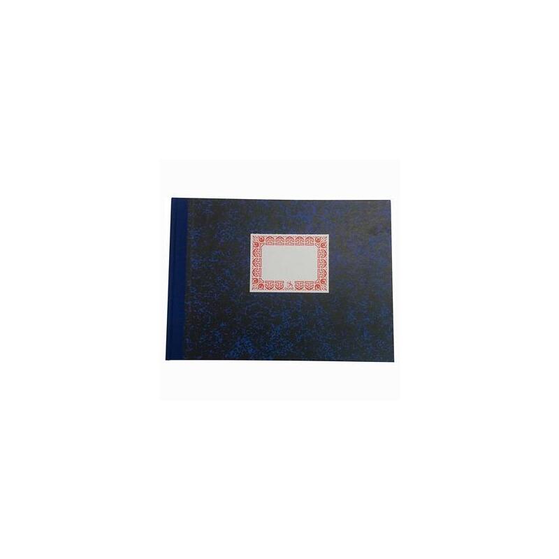 Dohe Cuaderno Cartoné 100h Rayado Horizontal Folio Apaisado Azul
