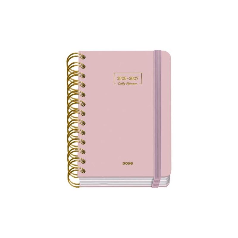 Dohe Premium Agenda Escolar 26/27 - Formato A6 - Dia Pagina - Papel Offset Ahuesado 80g - Cubierta De Carton