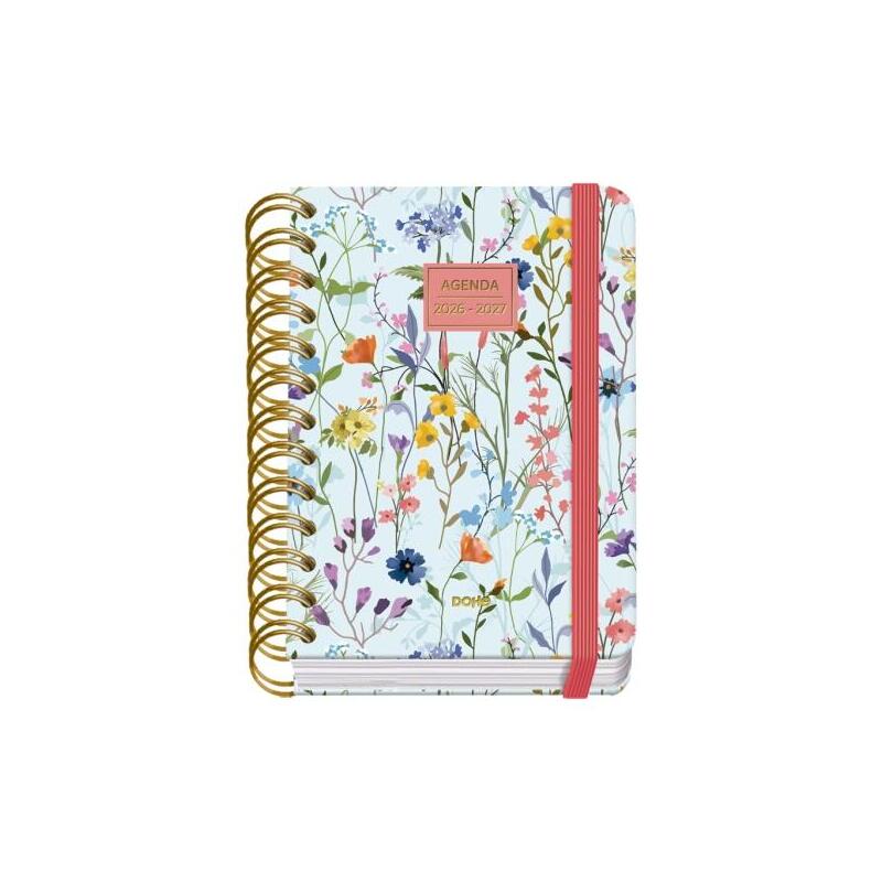 Dohe Premium Eden Agenda Escolar 26/27 - Formato A6 - Dia Pagina - Papel Offset Ahuesado 80g - Cubierta De Carton