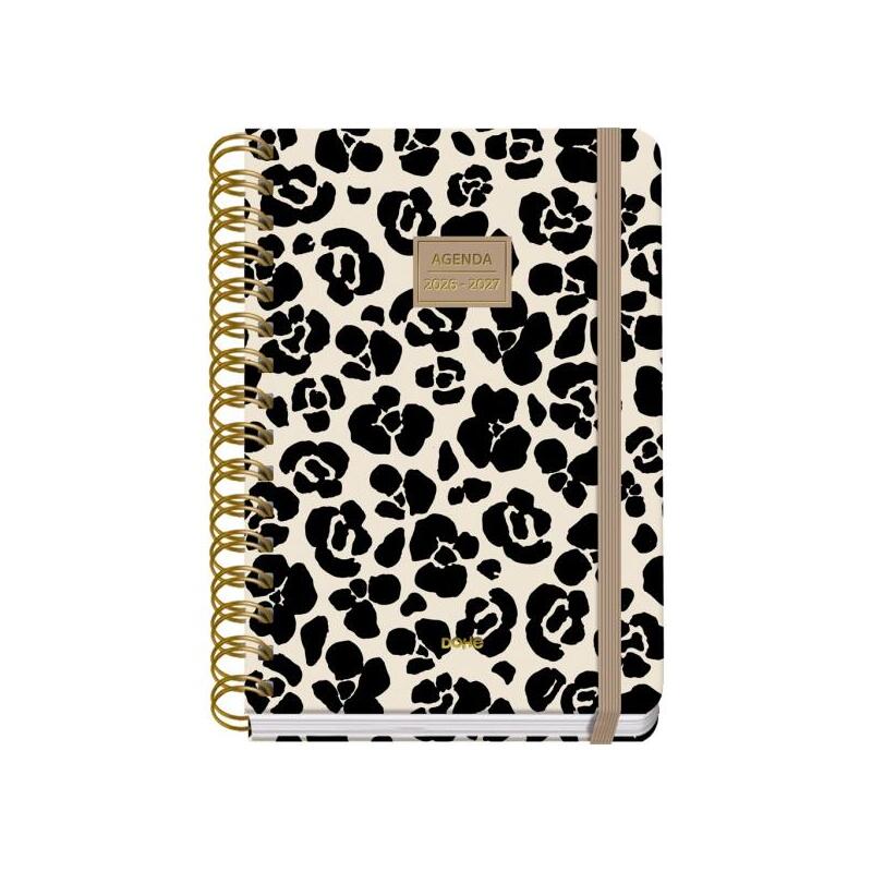 Dohe Premium Wild Agenda Escolar 26/27 - Formato A5 - Semana Vista - Papel Offset Ahuesado 80g - Cubierta De Carton