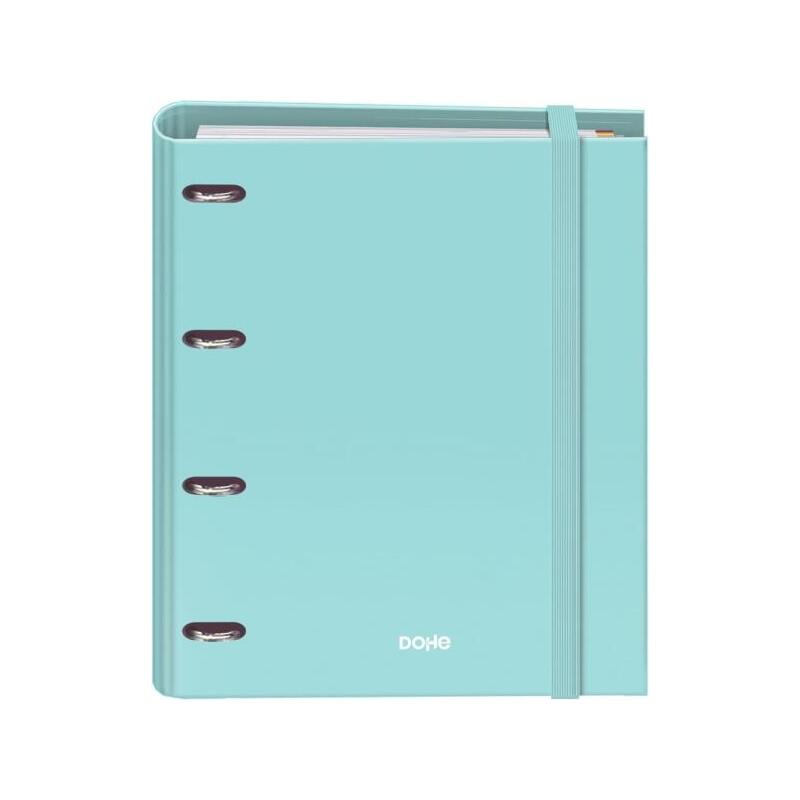 Dohe Serenity Carpeta De 4 Anillas Mixtas De 35mm Recambio 100 Hojas Cuadricula 5mm - Formato A4 - Cierre Con Goma -