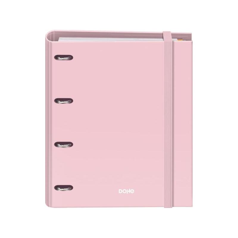 Dohe Serenity Carpeta De 4 Anillas Mixtas De 35mm Recambio 100 Hojas Cuadricula 5mm - Formato A4 - Cierre Con Goma -