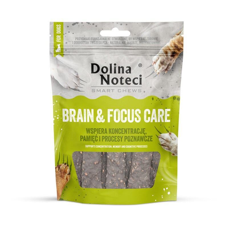 Dolina Notaci Smart Chews Brain & Focus Care Przysmak Para Perro 7szt.