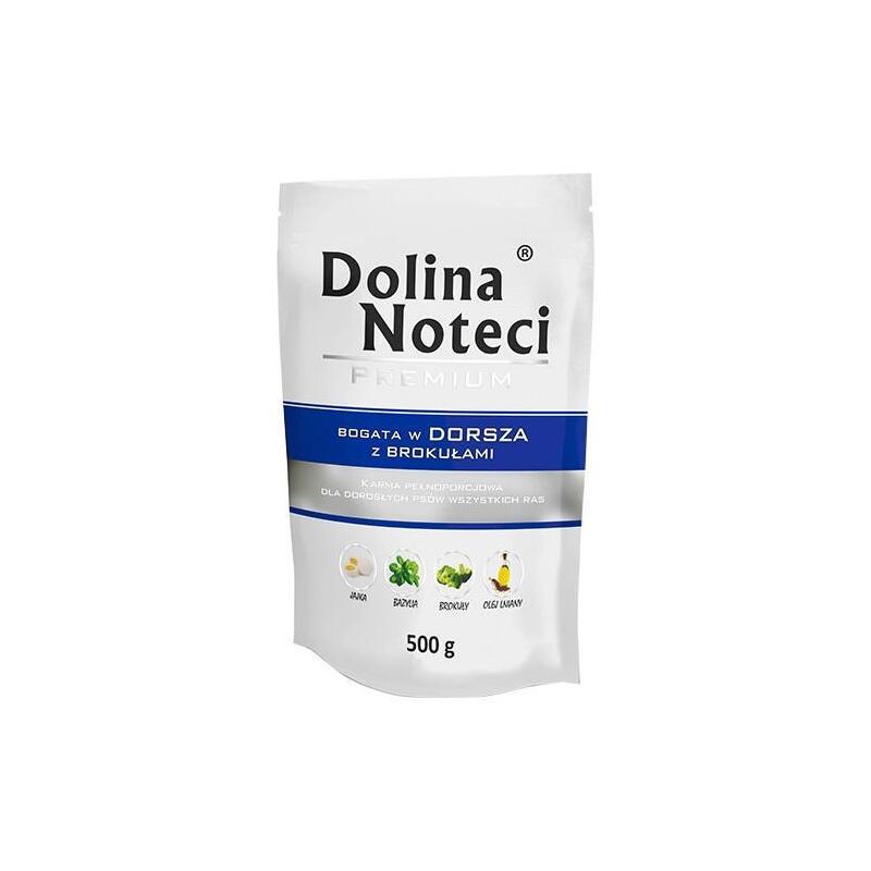 Dolina Noteci Dogs Premium Bacalao Y Brócoli (0,50 Kg)