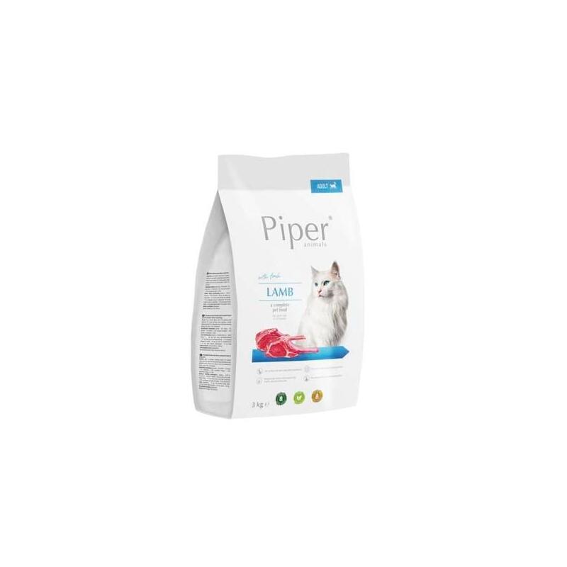Dolina Noteci Piper Animals With Lamb - Comida Seca Para Gatos - 3 Kg