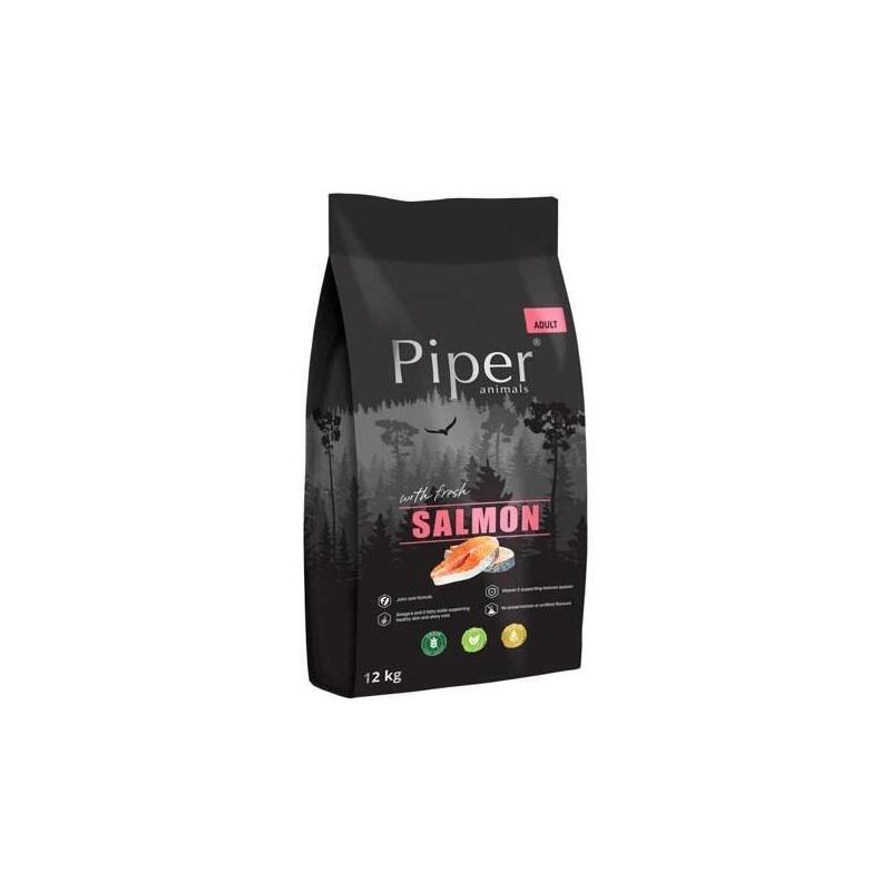 Dolina Noteci Piper Animals With Salmon - Dry Dog Food - 12 Kg