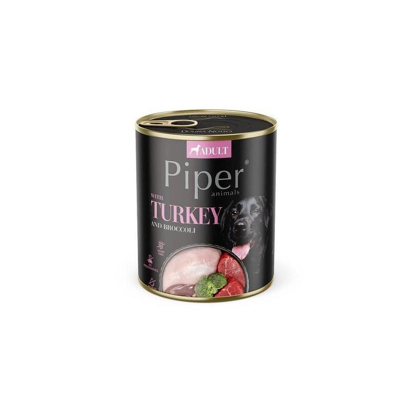 Dolina Noteci Piper With Turkey And Broccoli - Comida Húmeda Para Perros - 800g