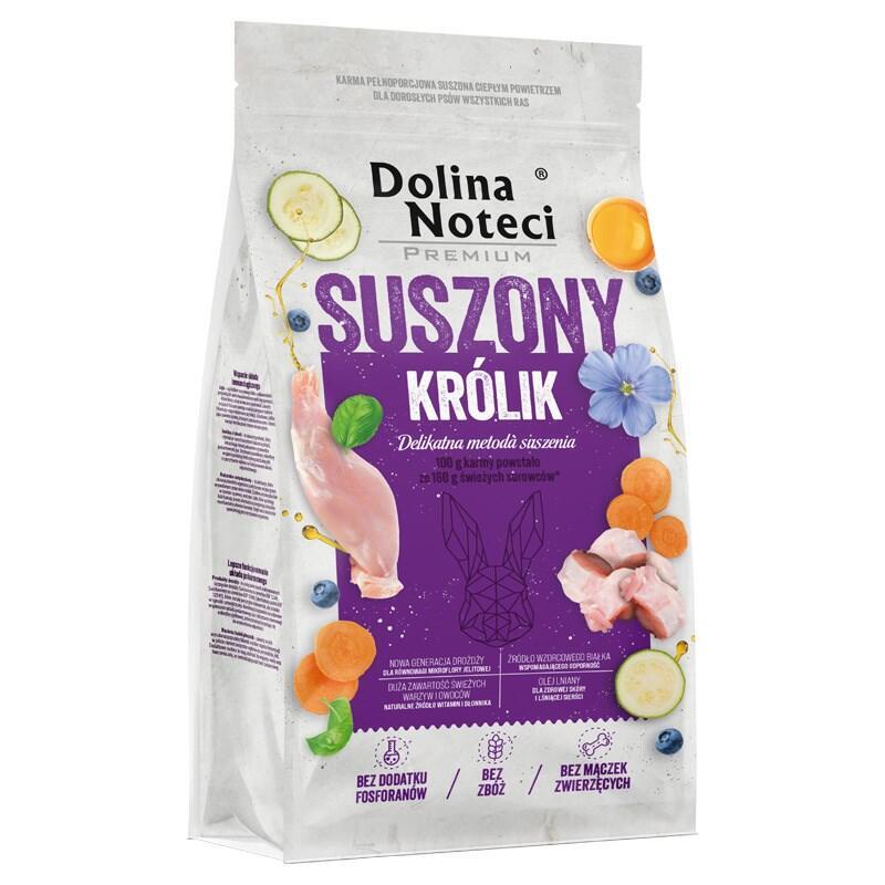 Dolina Noteci Premium Królik Karma Suszona Para Perro 9kg