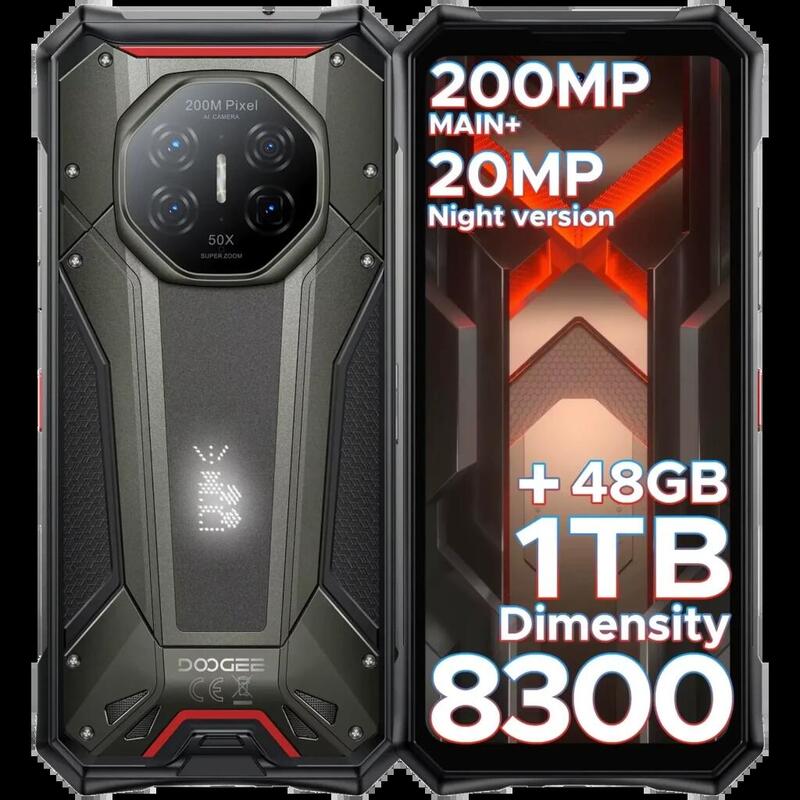 Doogee S300 Plus 12gb/1tb Gris