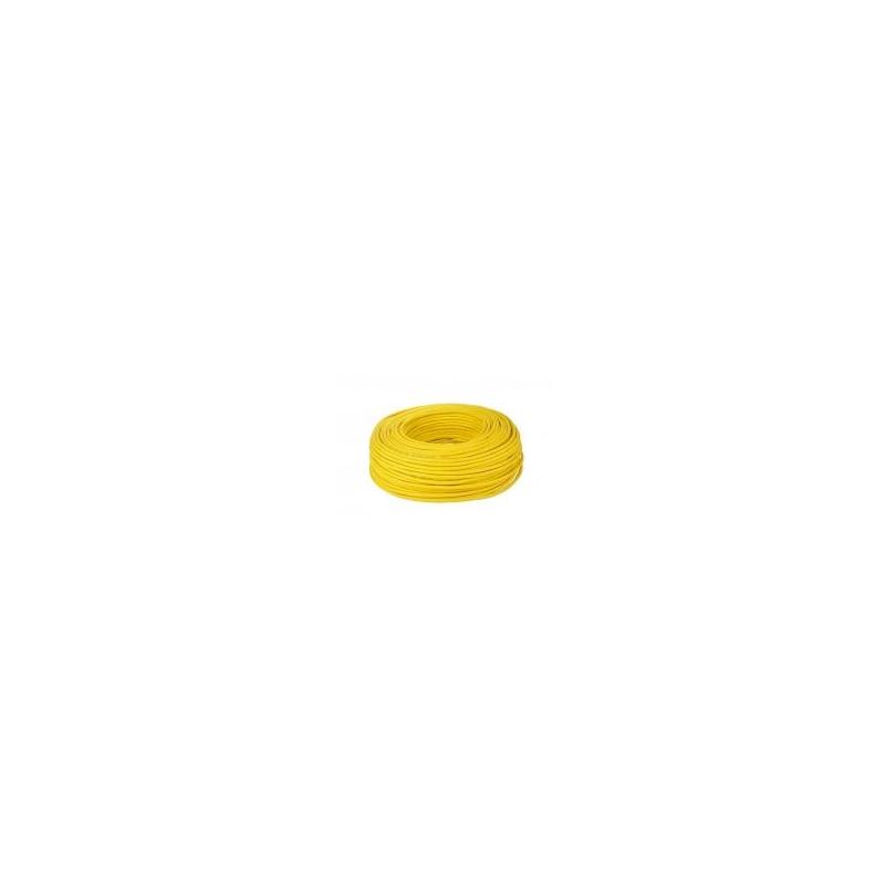 Draka Cable De Red Uc900 Flex, Cat 7, S/Ftp, Pimf, Amarillo ,1000m Tambor