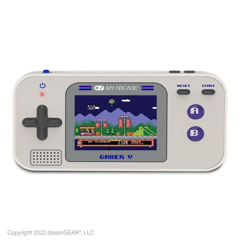Dreamgear My Arcade Gamer V Classic (220 In 1) Gray & Purple
