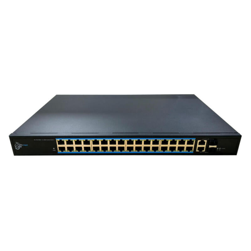 Drnet Csfe34-32p-450w Switch Poe 32 Puertos 10/100 + 2 Combo Gigabit 450w No_gestionable