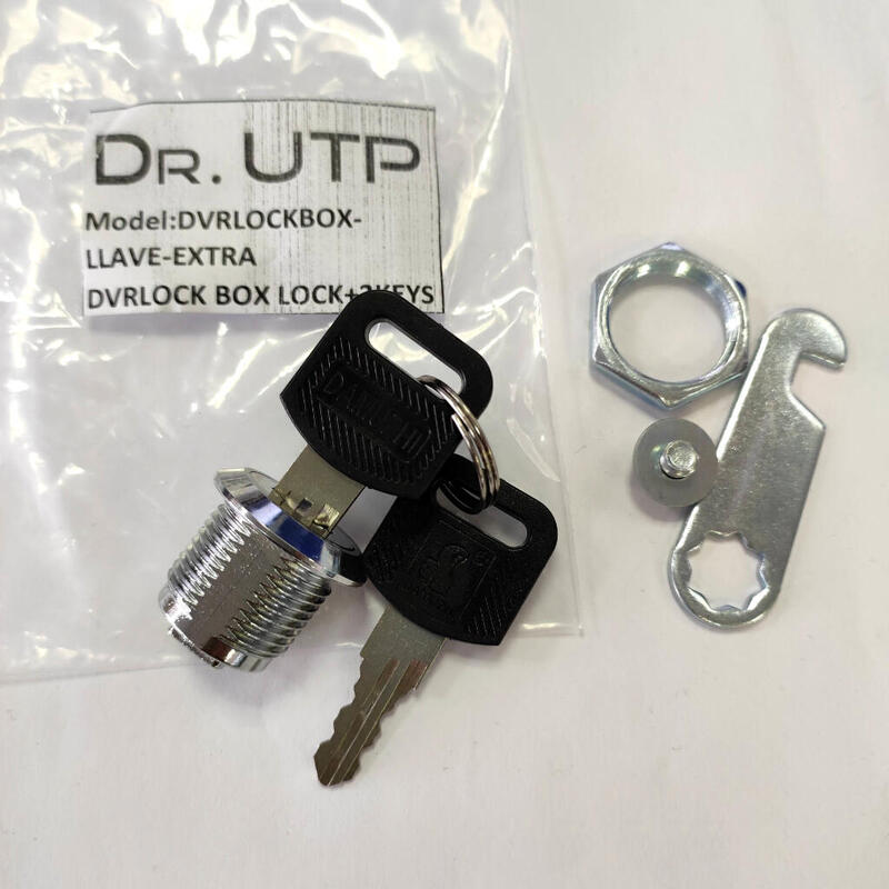 Drutp Dvrlockbox-Llave-Extra Llave De Repuesto Para Dvrlockbox