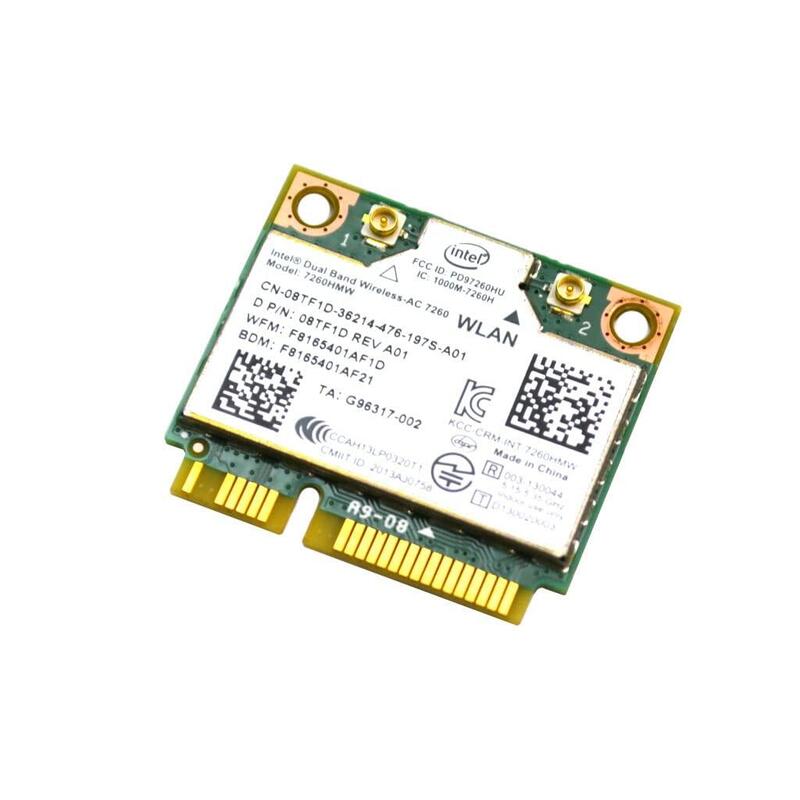 Dual Band Wireless-Ac 7260 Mini Pcie Card Mini Pci Wifi