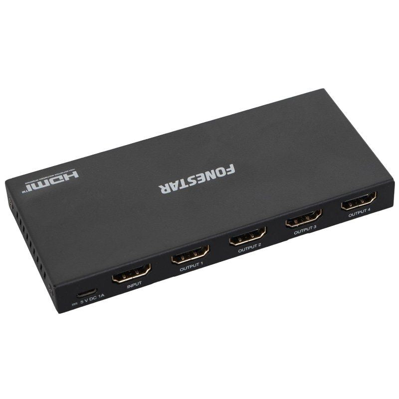 Duplicador Fonestar Fo-22s4ed 4xhdmi Hembra Hdmi Macho