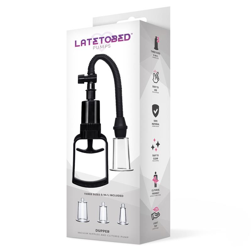 Bomba Manual Dupper Para Vagina Y Pezones 3 Copas