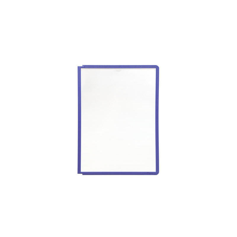 Durable Sherpa Panel A4 Funda De Polipropileno Para Uso En Los Sistemas Clasificadores Sherpa Y Vario - Apta Para Escaneo - Con Marco De Color Violeta