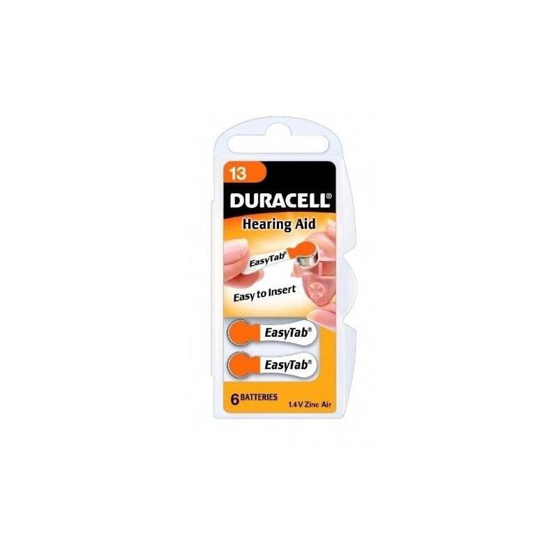 Duracell Activair Da 13, 6 Pcs