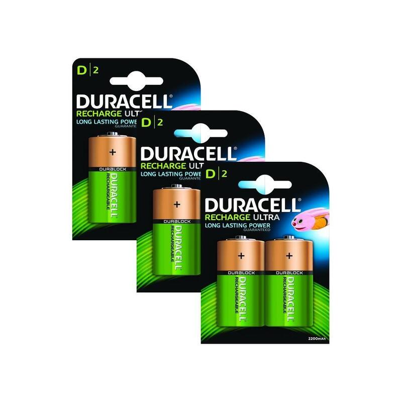 Duracell Duracell Rechargeable D Size 10 Pack Para Common Consumer Battery Bun0059a