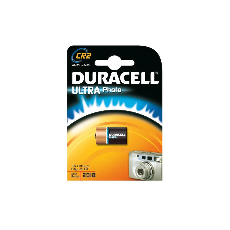 Duracell Pila Ultra Photo Lithium Cr2 (Cr17355) 1ud. , 3v Litio 3v BateraA No-Recargable